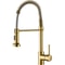 Stainless Steel Pull Down Kitchen Faucet With Dual Mode Sprayer Hot Cold Mixer Tap 6