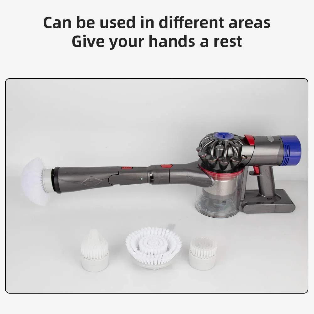 Dyson Vacuum Cleaning Brush Set Hard Bristle Floor & Bathtub Attachments