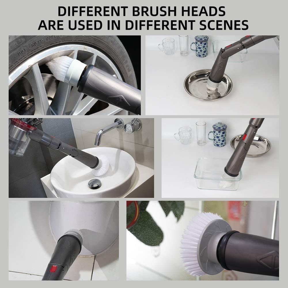 Dyson Vacuum Cleaning Brush Set Hard Bristle Floor & Bathtub Attachments