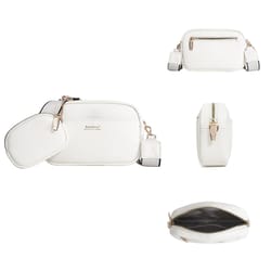 ladies pu crossbody bag – small square, large capacity