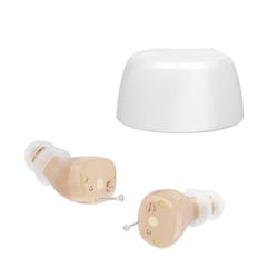 clarihear mini cic hearing aid rechargeable invisible sound amplifier