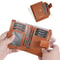 Premium Compact Women Leather Wallet Zipper Coin Purse Short Wallet 4