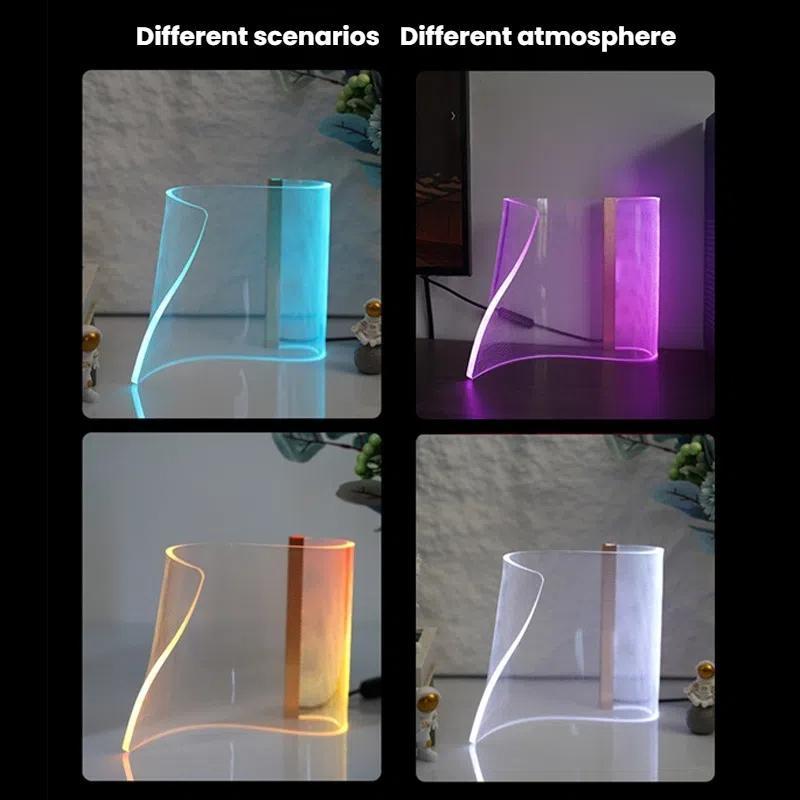 RGB Gaming Lamp with Music Sync, App Control & Ambient Desk Lighting