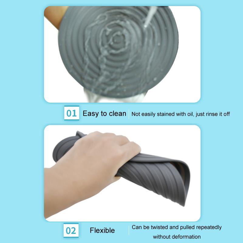 Premium Silicone HeatResistant Kitchen Mat AntiScald NonSlip 5