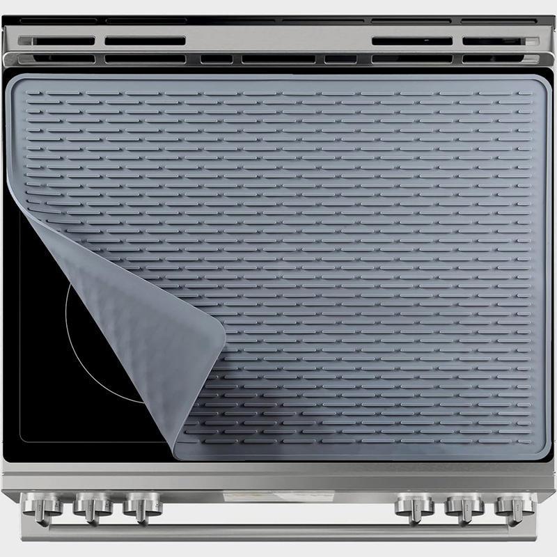 Large Multifunctional Silicone Sink Stovetop Protection Mat With Drainage 5