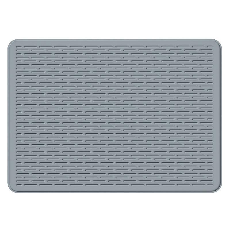 Large Multifunctional Silicone Sink Stovetop Protection Mat With Drainage 7