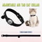 AirTag Waterproof Pet Collar With Leather Holder AntiLost GPS Tracker Collar For Cats Small Dogs 2