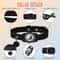 AirTag Waterproof Pet Collar With Leather Holder AntiLost GPS Tracker Collar For Cats Small Dogs 3