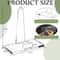 CrystalClear Acrylic Picture Frame Display Stand For Photos Books Decorative Plates 3