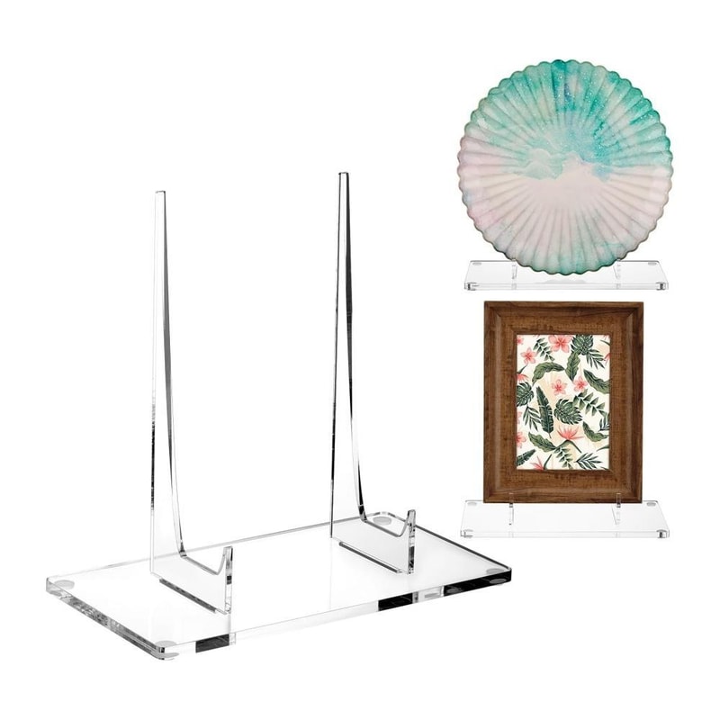 Acrylic Display Stand For Photos Books Decorative Plates 1