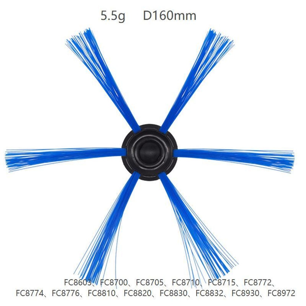 Philips Robot Vacuum Replacement Side Brushes, 2pcs High Performance Cleaning Accessory