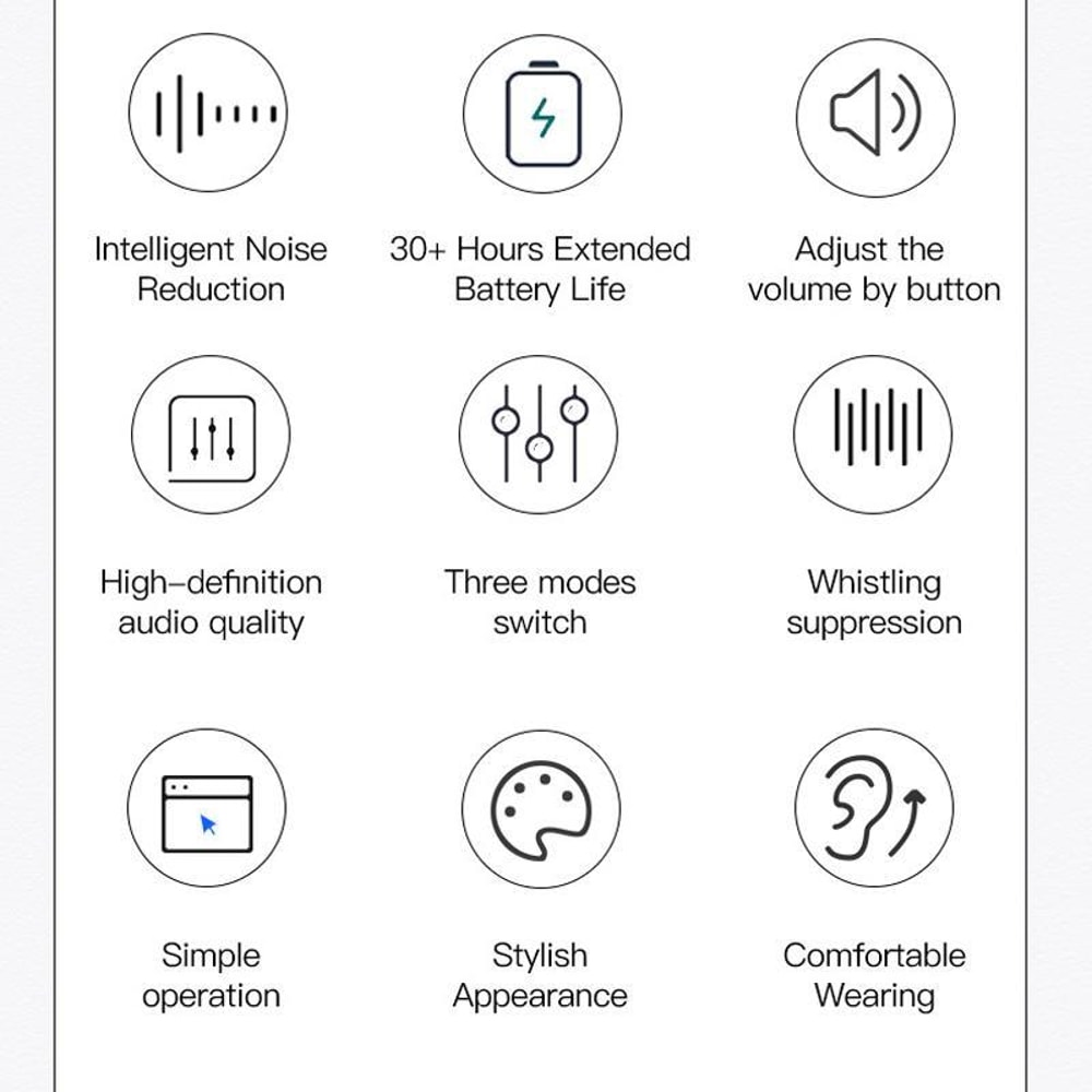 Premium 16 Channel Digital Hearing Aid for Elderly with Rechargeable Charging Case