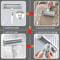 Reusable Pet Hair Remover Roller For Furniture Clothes Bedding 7