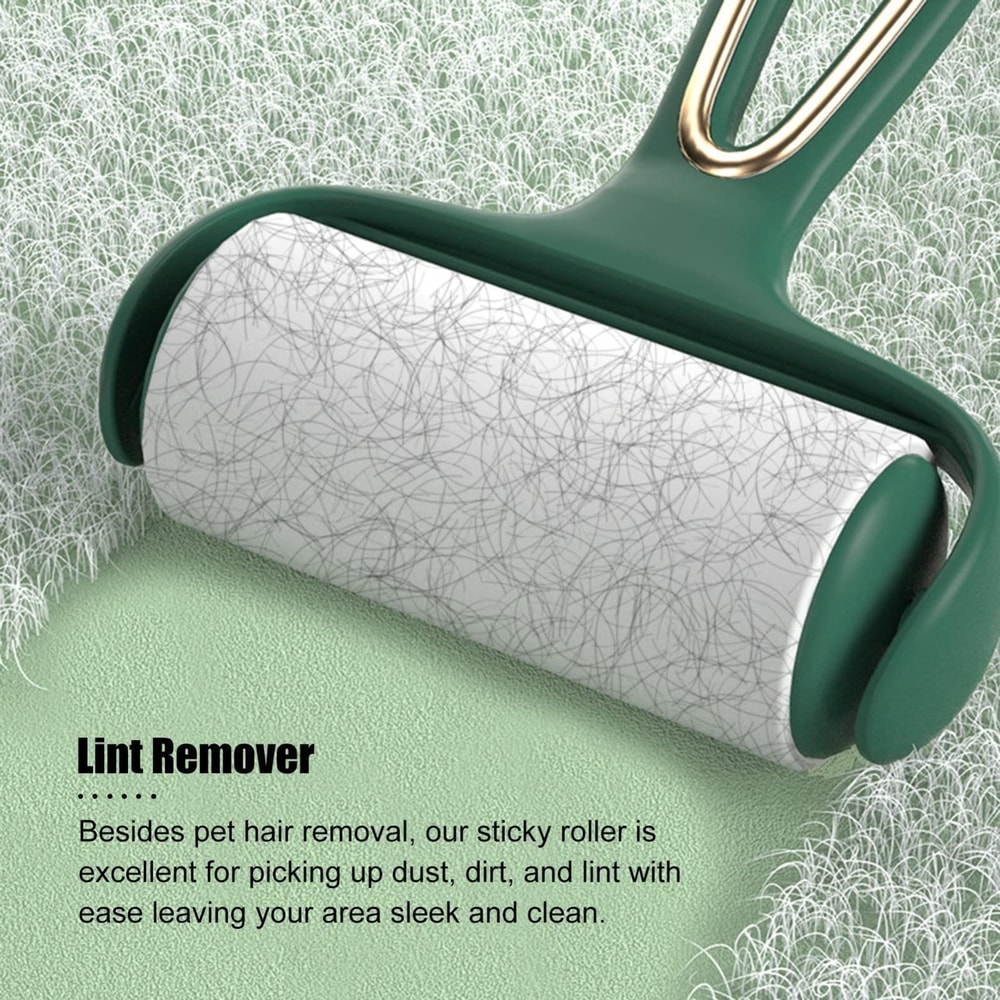 Pet Hair Remover Roller With 3 Refills For Clothes Furniture Car Interiors 1