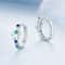 Celestial Starlight Zircon ClipOn Earrings In Sterling Silver Platinum Finish 7