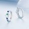 Celestial Starlight Zircon ClipOn Earrings In Sterling Silver Platinum Finish 7
