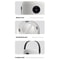 UV Smart Desktop Air Purifier With PM25 Monitor Negative Ion Filtration 2