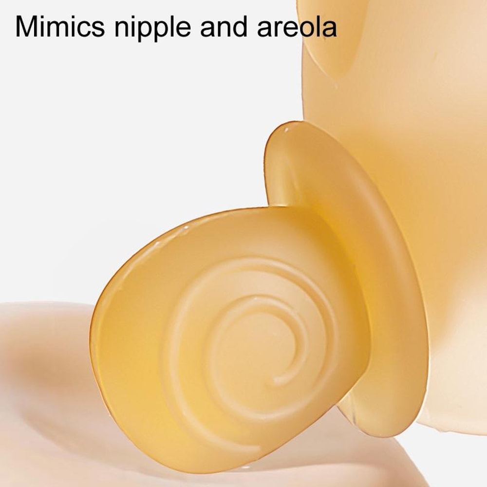 Baby Silicone Teether For Small Months Soothing Safe Chew Toy 9