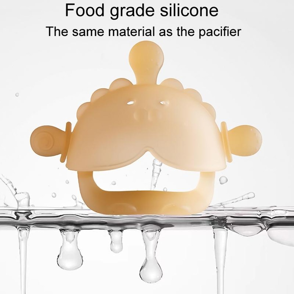 Baby Silicone Teether For Small Months Soothing Safe Chew Toy 6