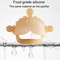 Baby Silicone Teether For Small Months Soothing Safe Chew Toy 6