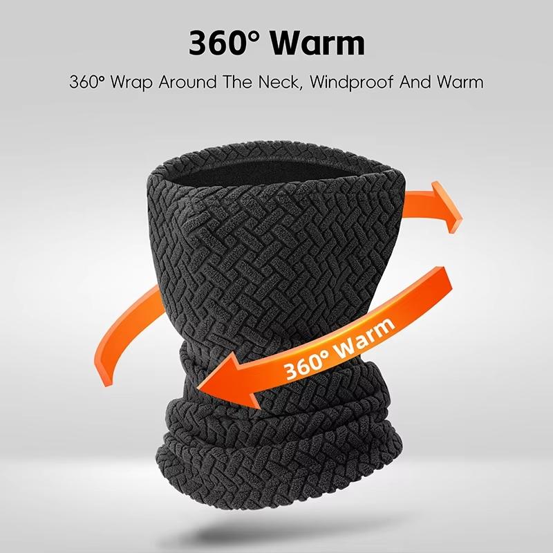 Performance Winter Cycling Mask Windproof Neck Warmer Thermal Fleece Face Cover 4