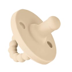 breast like silicone baby pacifier for 6+ months soft comfort soother