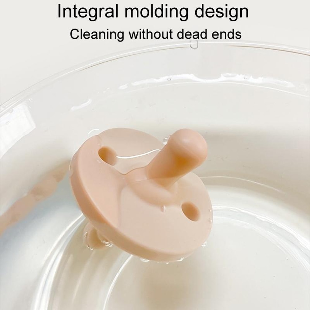 Breast Like Silicone Baby Pacifier For 6 Months Soft Comfort Soother 2