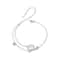Timeless Sterling Silver Platinum Plated Ocean Shell Bracelet 3