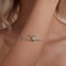 Timeless Sterling Silver Platinum Plated Ocean Shell Bracelet 5