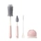 Premium Silicone Rotating Bottle Cleaning Brush Set Baby Bottle Straw Nipple Cleaner 12