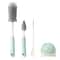 Premium Silicone Rotating Bottle Cleaning Brush Set, Baby Bottle, Straw & Nipple Cleaner