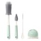 Premium Silicone Rotating Bottle Cleaning Brush Set, Baby Bottle, Straw & Nipple Cleaner