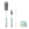 Premium Silicone Rotating Bottle Cleaning Brush Set Baby Bottle Straw Nipple Cleaner 14