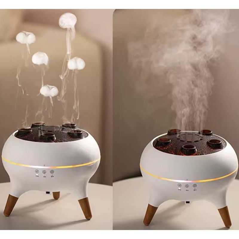 Dynamic Multi Spray Aromatherapy Diffuser Colorful Lights Humidifier With Remote Control 0
