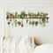 Fresh Green Bonsai PVC Plant Wall Stickers, Waterproof Living Room Wall Decals for Bedroom & Home