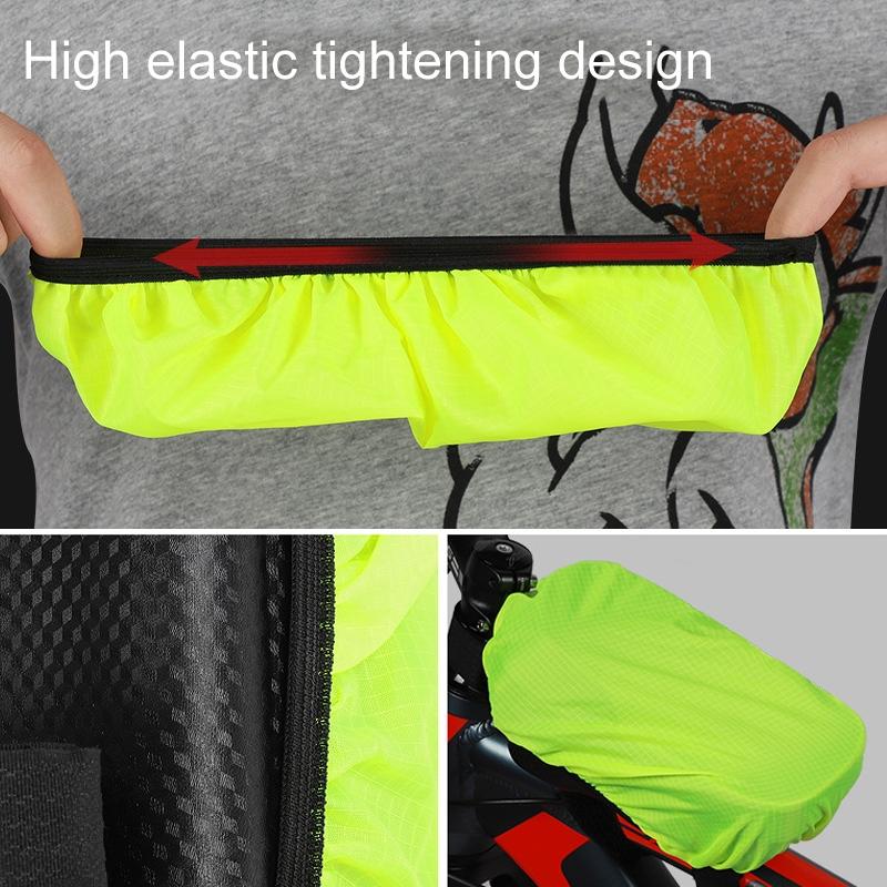 Waterproof Bicycle Front Bag Cover Dust Rain Protection 3