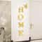 HOME Family Acrylic Mirror Wall Sticker Stylish Self Adhesive 3D Decor 2