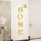 HOME Family Acrylic Mirror Wall Sticker Stylish Self Adhesive 3D Decor 2