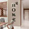 HOME Family Acrylic Mirror Wall Sticker Stylish Self Adhesive 3D Decor 4