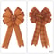 Elegant Harvest Thanksgiving Home Wreath Bow Decoration