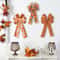 Elegant Harvest Thanksgiving Home Wreath Bow Decoration