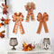 Elegant Harvest Thanksgiving Home Wreath Bow Decoration