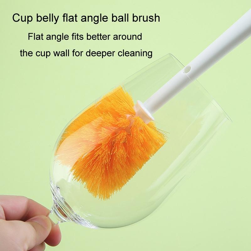 Premium 5 In 1 Multifunctional Cup Bottle Cleaning Brush With Straw Tool 7