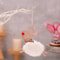 Rustic Plush Elk Christmas Tree Ornament Wooden Reindeer Hanging Decoration