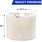 Premium Humidifier Wick Filter Replacement for Aircare & Kenmore Models, High Absorbency Moisture Pad