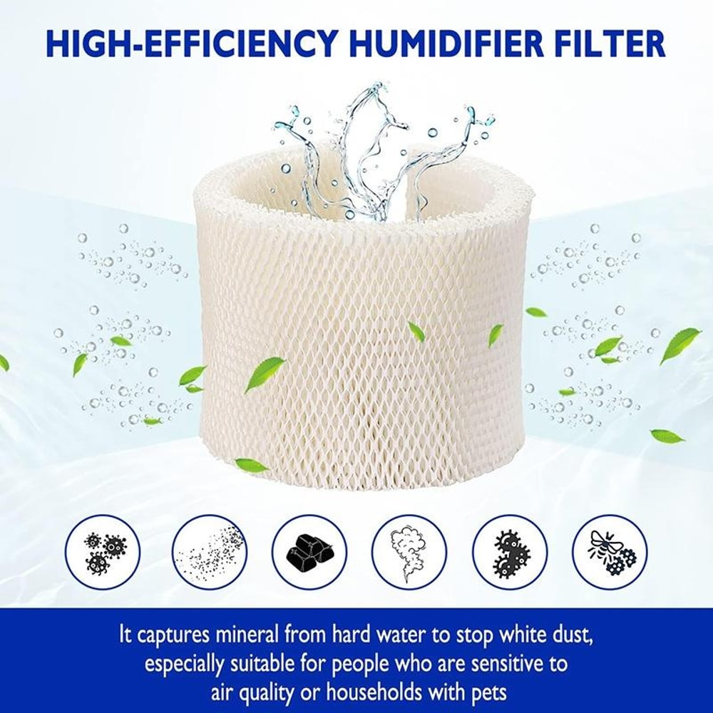 Premium Humidifier Wick Filter Replacement for Aircare & Kenmore Models, High Absorbency Moisture Pad