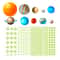 Glow in the Dark Solar System Wall Stickers for Kids Room Space Decor