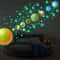 Glow in the Dark Solar System Wall Stickers for Kids Room Space Decor