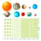 Glow in the Dark Solar System Wall Stickers for Kids Room Space Decor
