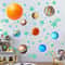 Glow in the Dark Solar System Wall Stickers for Kids Room Space Decor